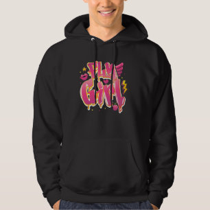 Sudadera Chica de vuelos 80's90 Graffiti urbano Hip Hop