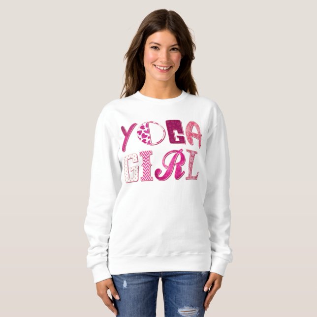 Sudadera CHICA de YOGA (Anverso completo)