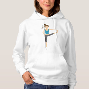 Sudadera Chica De Yoga Cuto En Mano Extendida A Dosis
