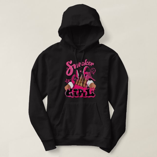 Sudadera chica de zapatillas (Diseño del anverso)