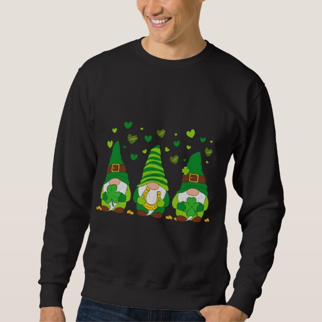 Sudadera Chica del Día de San Patricio se romaniza con arco (Anverso)