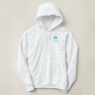 Sudadera Chica del Espectáculo de Las Vegas Verde Azul Clar