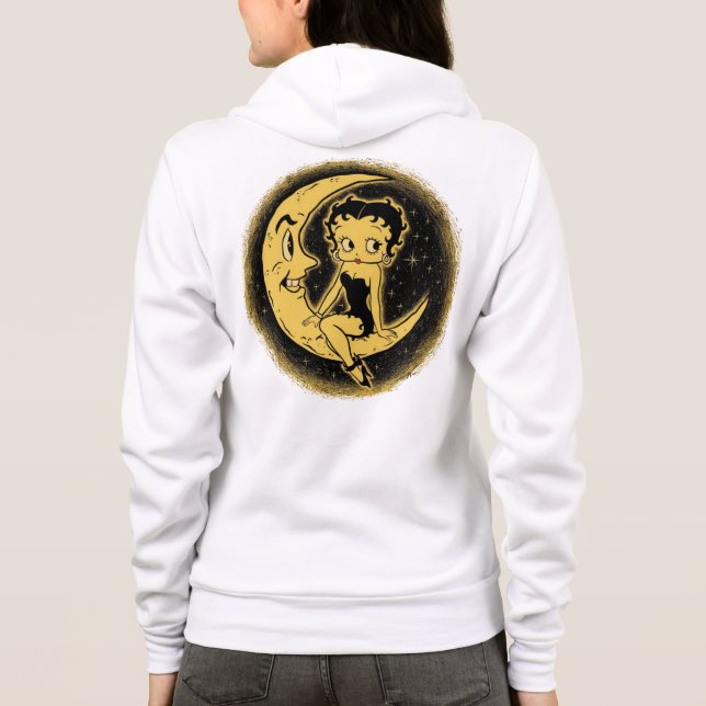 Sudadera Chica en la luna (Reverso)
