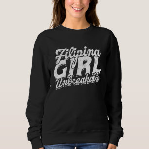 Sudadera Chica filipina inquebrantable Entrenamiento de gim