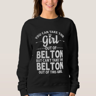 Sudadera Chica Fuera De Belton Tx Texas Funny Home Roots Us