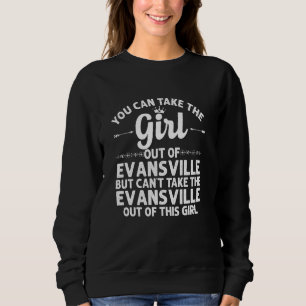 Sudadera Chica Fuera De Evansville Wi Wisconsin Funny Home 