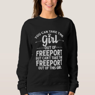Sudadera Chica Fuera De Freeport Tx Texas Funny Home Nos Ro