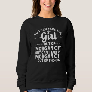 Sudadera Chica Fuera De Morgan City La Louisiana Funny Home