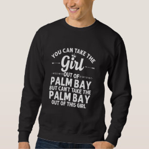 Sudadera Chica Fuera De Palm Bay Fl Florida Gracioso Raíces