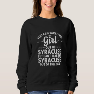 Sudadera Chica Fuera De Syracuse Ut Utah Gracioso Hogar Raí