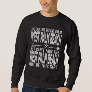 Sudadera Chica Fuera De West Palm Beach Home West Pal
