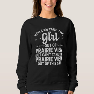 Sudadera Chica Fuera Del Ámbito De Vista Tx Texas Funny Hom