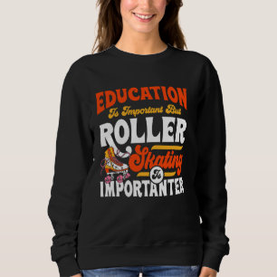 Sudadera Chica Genial de Patinaje sobre Ruedas Retro de los