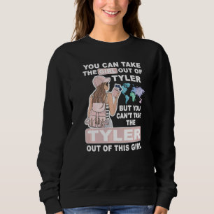 Sudadera Chica genial de Tyler City Orgullosa chica de Tyl