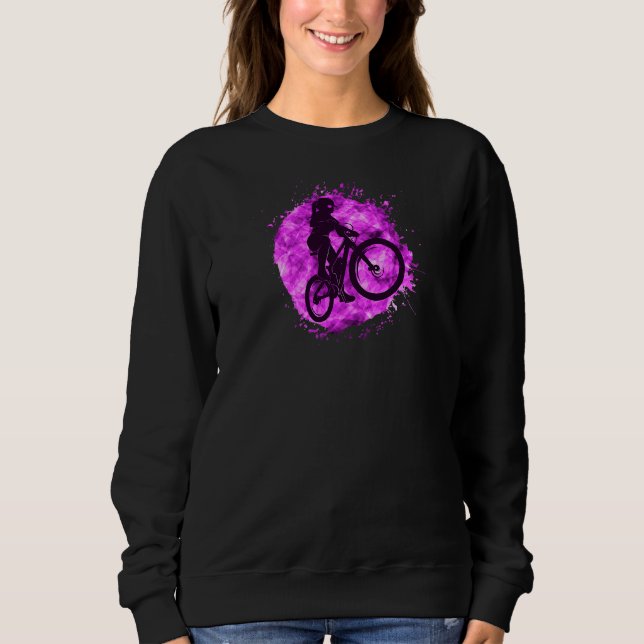 Sudadera Chica Guay Mountain Mtb Pink Mtb (Anverso)