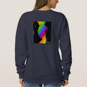 Sudadera Chica Kaleidoscope: Cuello de la tripulación