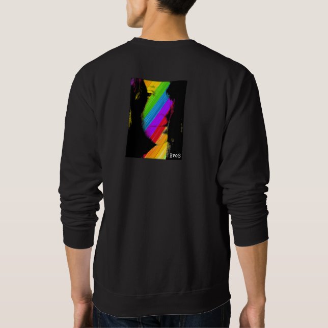 Sudadera Chica Kaleidoscope: Cuello de la tripulación (Reverso)