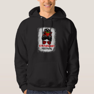 Sudadera Chica Mama Lindo Festival de Fresas Amantes de la