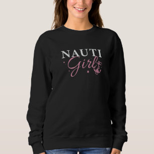 Sudadera Chica Nauti Ancla de Barco Para Sentir Nauti Náuti