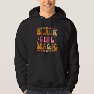 Sudadera Chica negra mágica para mujeres Chicas niños afric