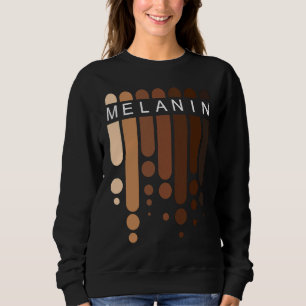 Sudadera Chica Negro Magic Afro American Melanin Natural Ha