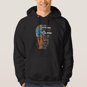 Sudadera Chica Negro Mes de historia negra Afro Mel