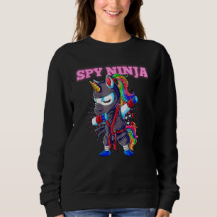 Sudadera Chica Ninja Boy de Ninja Gamer, jugador espía de G