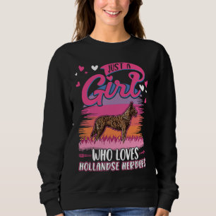 Sudadera Chica pastor holandés Pastor holandés