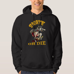 Sudadera Chica patinadora Skate or die