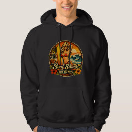 Sudadera Chica Pin-Up de Surf Shack | Cabalga las Olas de l