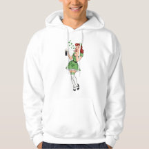 Chica Pin Up Irlandesa Amante de la Cerveza