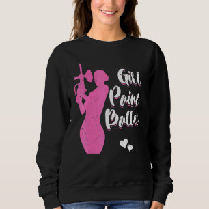Sudadera Chica Pintora Femenina Jugadora Balonmano