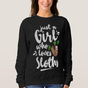 Sudadera Chica que ama las eslovacas por su naturaleza