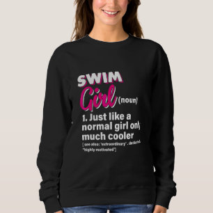 Sudadera Chica que nada como una chica normal solo que much