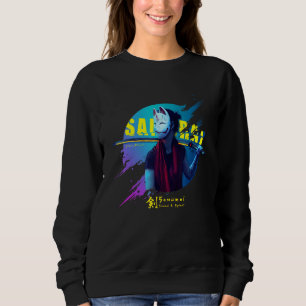 Sudadera Chica Samurái Ciberpunk Samurái Japonés Bushido Sp