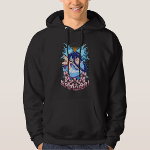 Sudadera Chica Samurai Katana japonesa luchador guerrero Ke