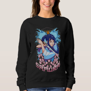Sudadera Chica Samurai Katana japonesa luchador guerrero Ke