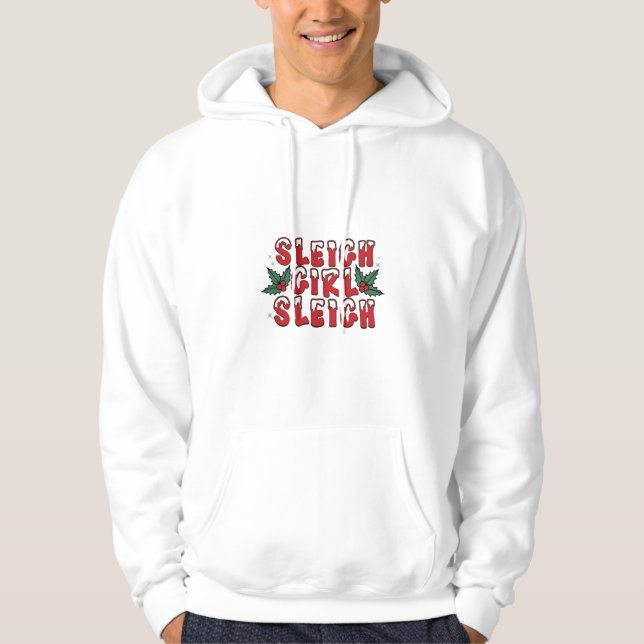 Sudadera Chica Sleigh Navidades Navidades feos (Anverso)