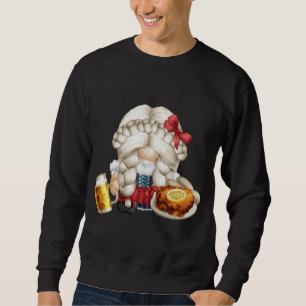 Sudadera Chica Sucio De Gnomie Con Acnitzel Y Cerveza -