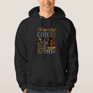 Sudadera Chica Virgo Dios Me Bendice Magia Negra Africana M