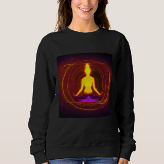 Sudadera Chica Yoga Meditación Chakra Saludo al Sol Femenin