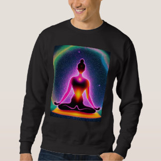 Sudadera Chica Yoga Mujer Saludo Solar Meditación Chakra 