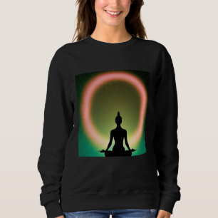 Sudadera Chica Yoga Saludo al Sol Femenino Meditación Chakr