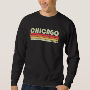Sudadera CHICAGO IL ILLINOIS Funny City Home Roots Regalo R