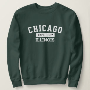 Sudadera Chicago Illinois - Establecida en 1837 Re