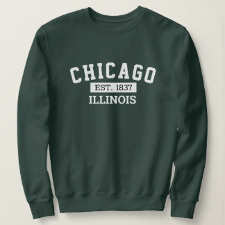 Sudadera Chicago Illinois - Establecida en 1837 Re