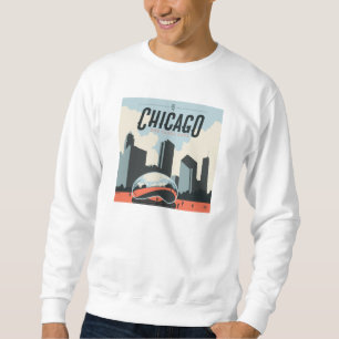 Sudadera Chicago, Illinois Parque del Milenio
