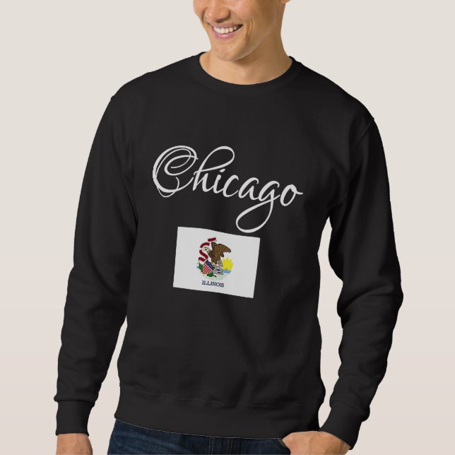 Sudadera Chicago, Illinois USA 1 (Anverso)