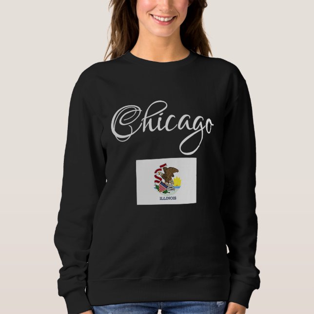 Sudadera Chicago, Illinois USA 1 (Anverso)