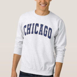 Sudadera Chicago Illinois Vintage College Style